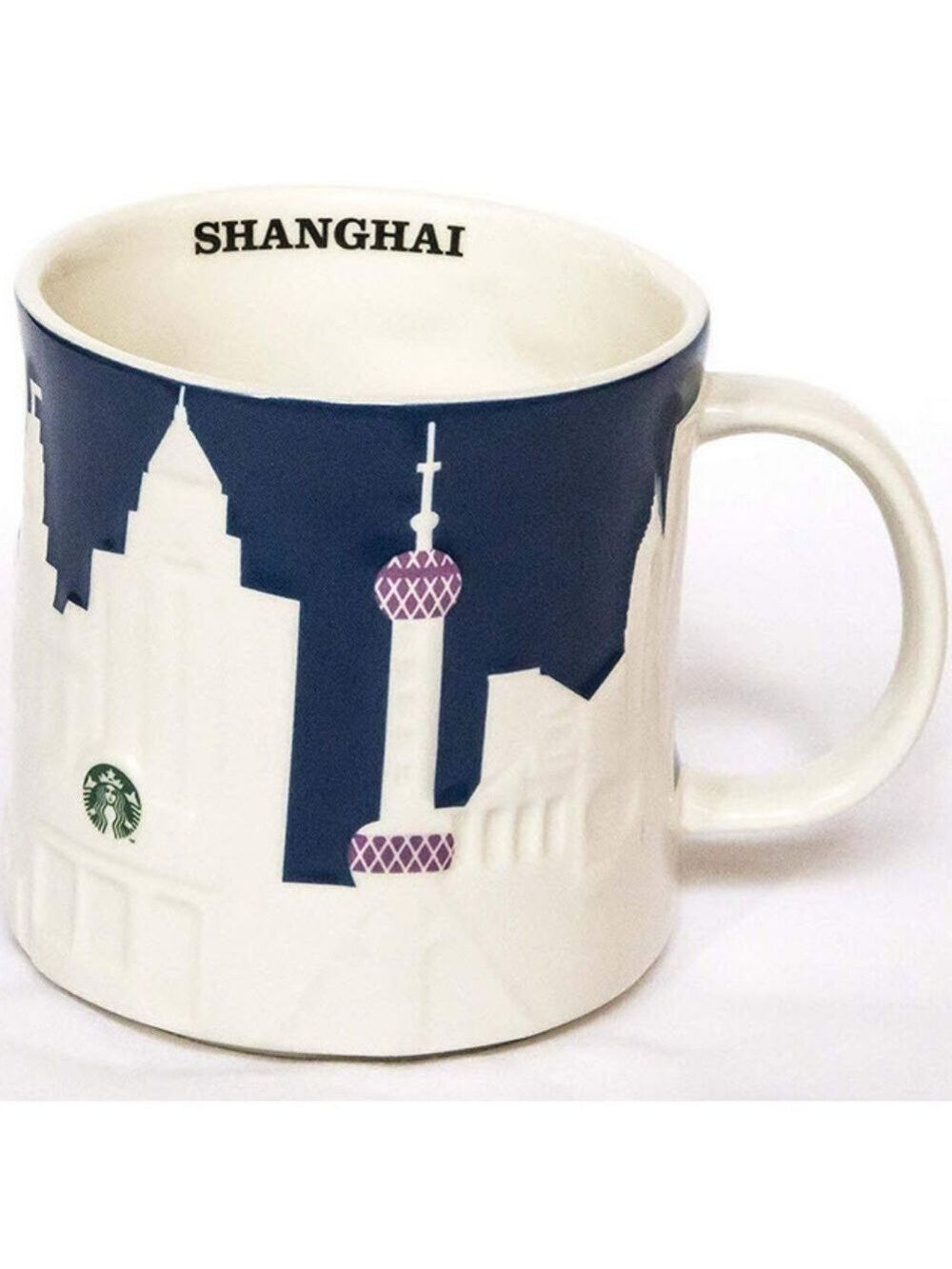 Starbucks Shanghai City Relief Coffee Mug Cup - Picture 2 of 3
